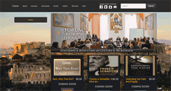 Desktop Screenshot of forumforchristianthought.com